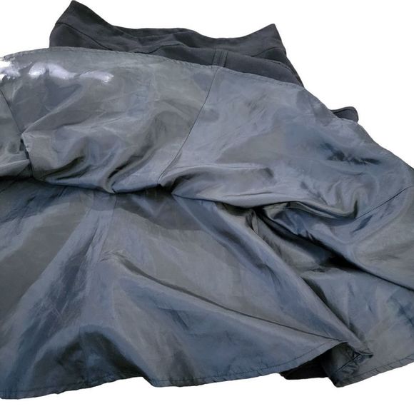 Rafaella Size 12 Black Flare Skirt Womens - Picture 4 of 4